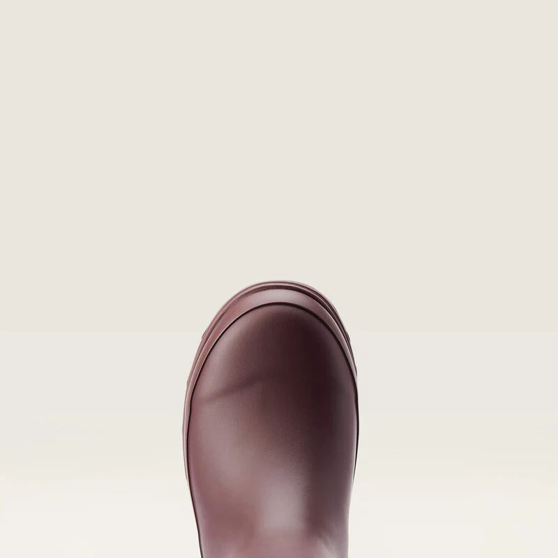 Ariat Kelmarsh Womens Wellington Boot - Maroon - Image 7