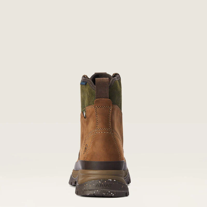 Ariat Moresby Waterproof Womens Boot - Brown/Olive - Image 3