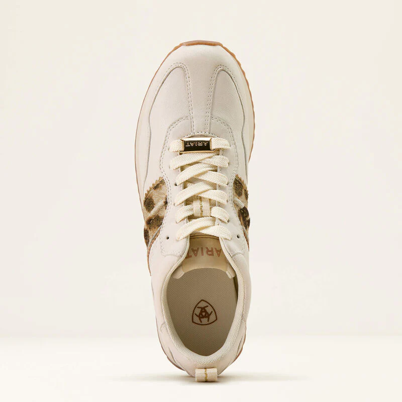 Ariat Ranch Runner Trainer - Cream - Image 6