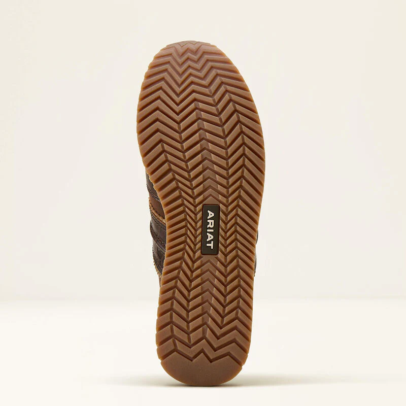 Ariat Ranch Runner Womens Trainers - Aged Tan - Image 6