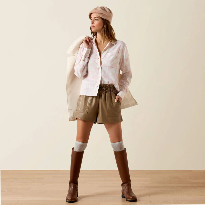 Ariat Rudford Shirt - Icy Pink - Image 4