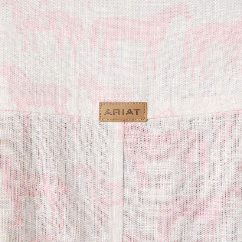 Ariat Rudford Shirt - Icy Pink - Image 5