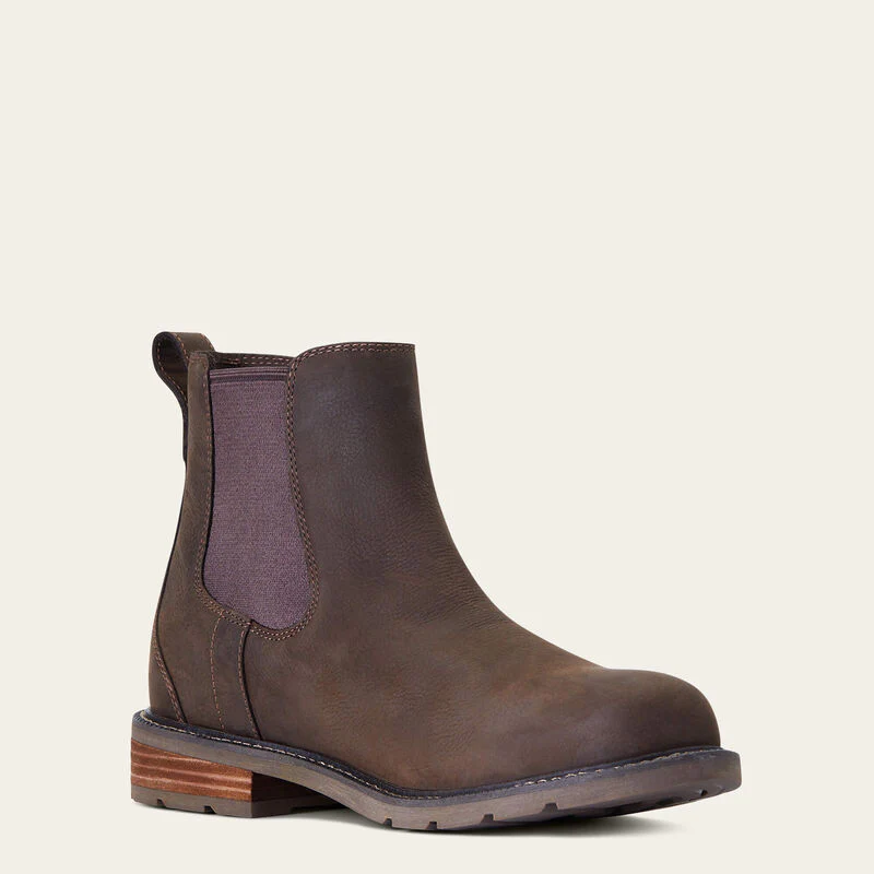 Ariat Wexford Waterproof Chelsea Boot - Java - Image 4