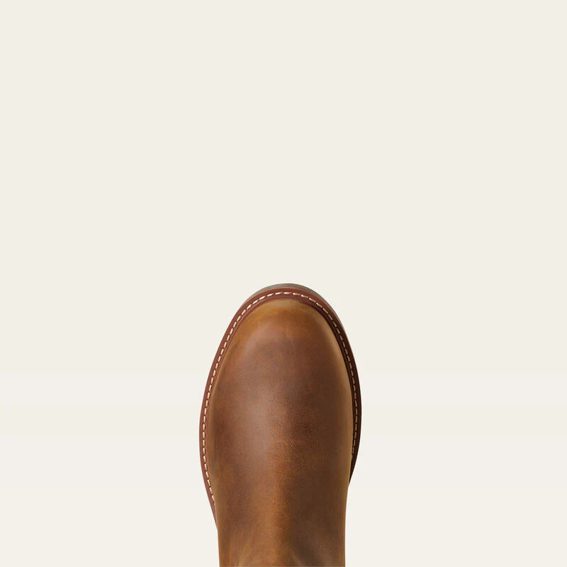 Ariat Wexford Waterproof Chelsea Boot - Weathered Brown - Image 5