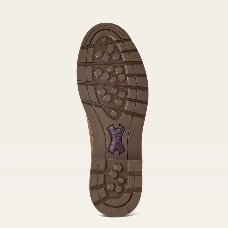 Ariat Wexford Waterproof Chelsea Boot - Weathered Brown - Image 6