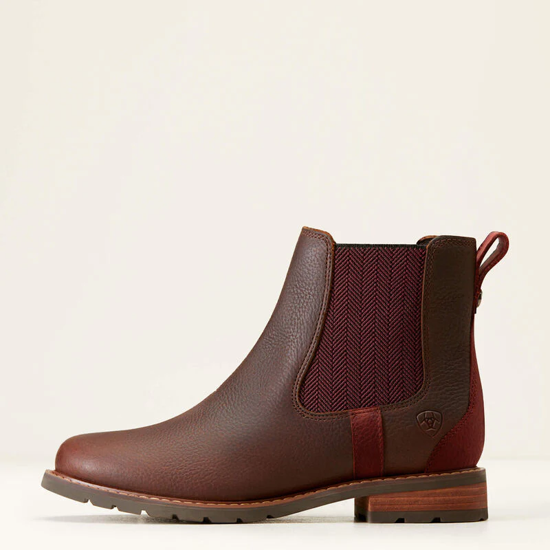 Ariat Wexford Waterproof Chelsea Boot Womens - Dark Brown - Image 2