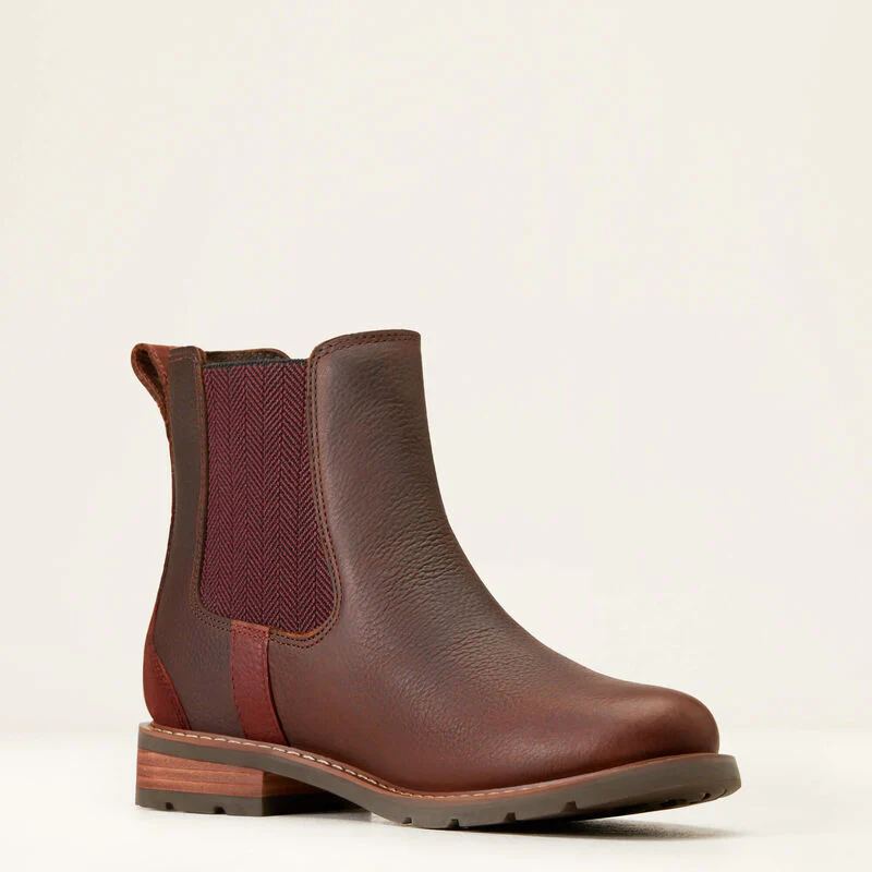 Ariat Wexford Waterproof Chelsea Boot Womens - Dark Brown - Image 4
