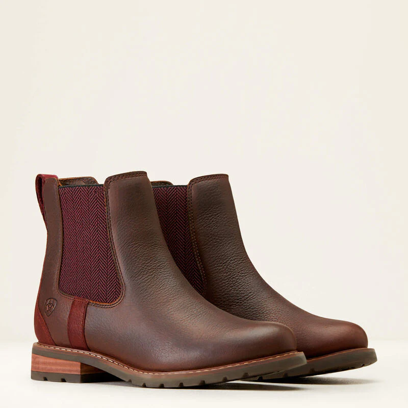 Ariat Wexford Waterproof Chelsea Boot Womens - Dark Brown - Image 7