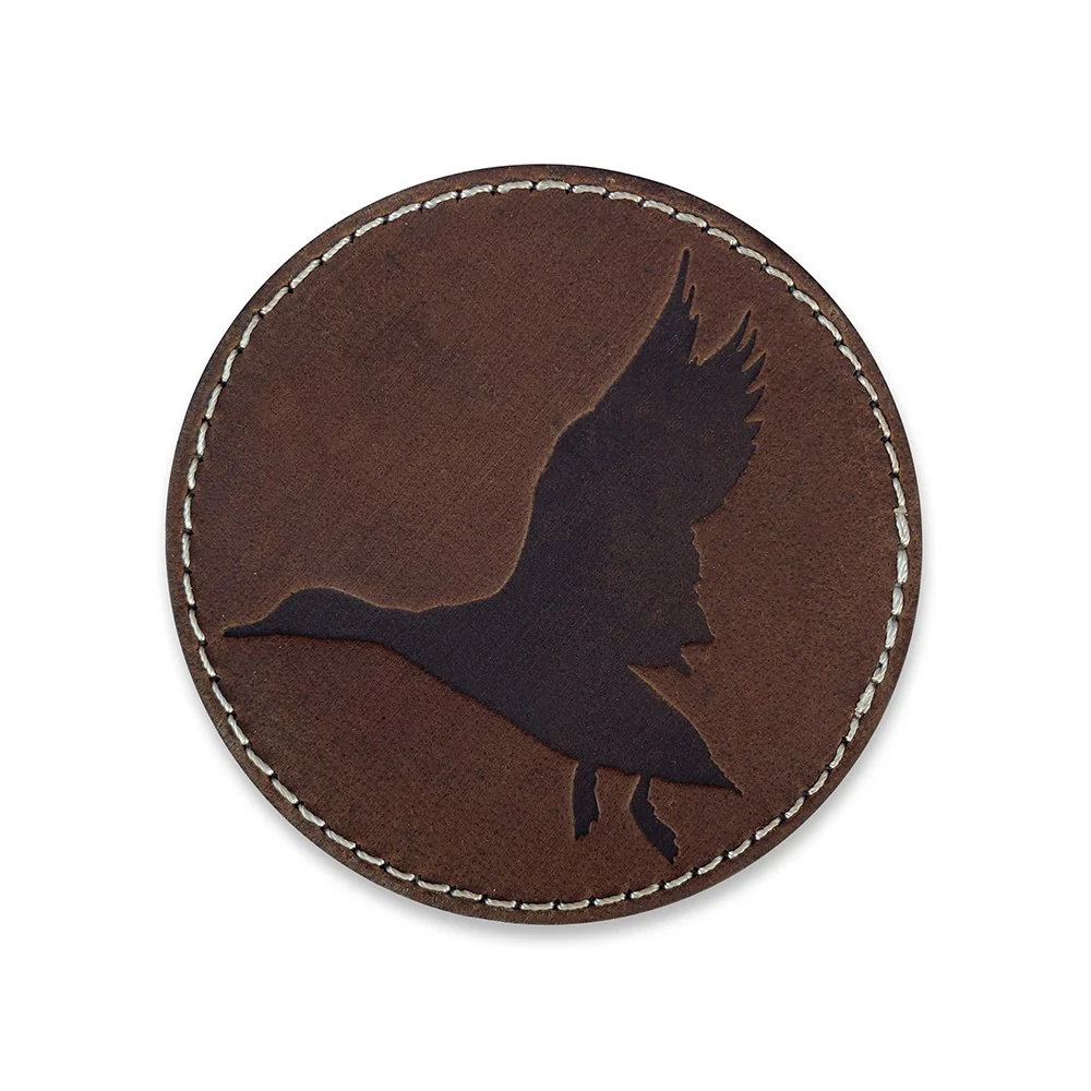 Leather Beer Coaster - Brown - Image 6