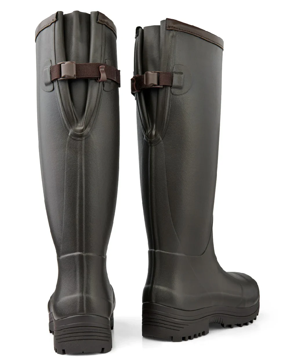 Gateway1 Pheasant Game Lady 17" 5mm Wellingtons - Dark Brown - Image 4