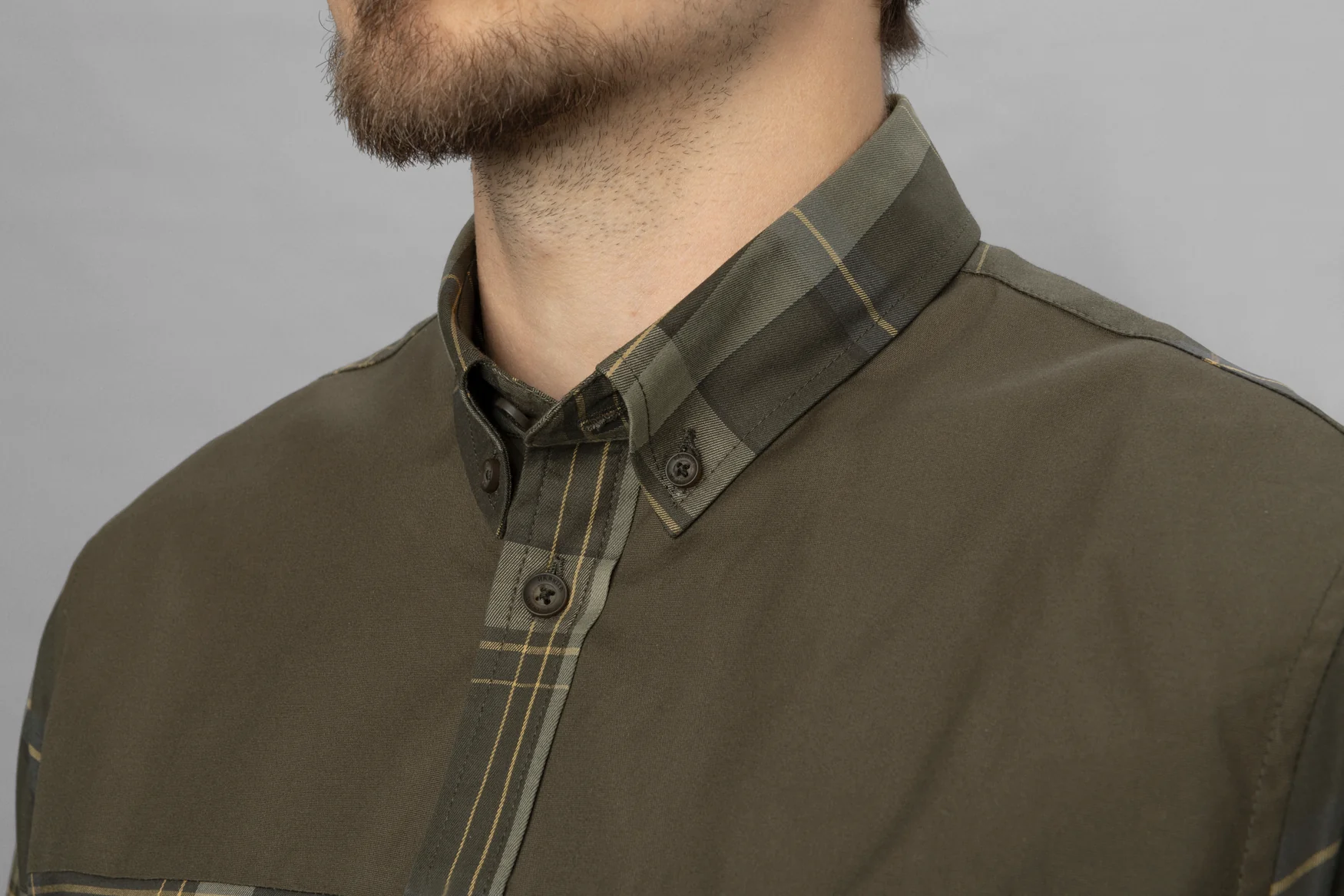 Harkila Anker Shirt - Willow Green - Image 2