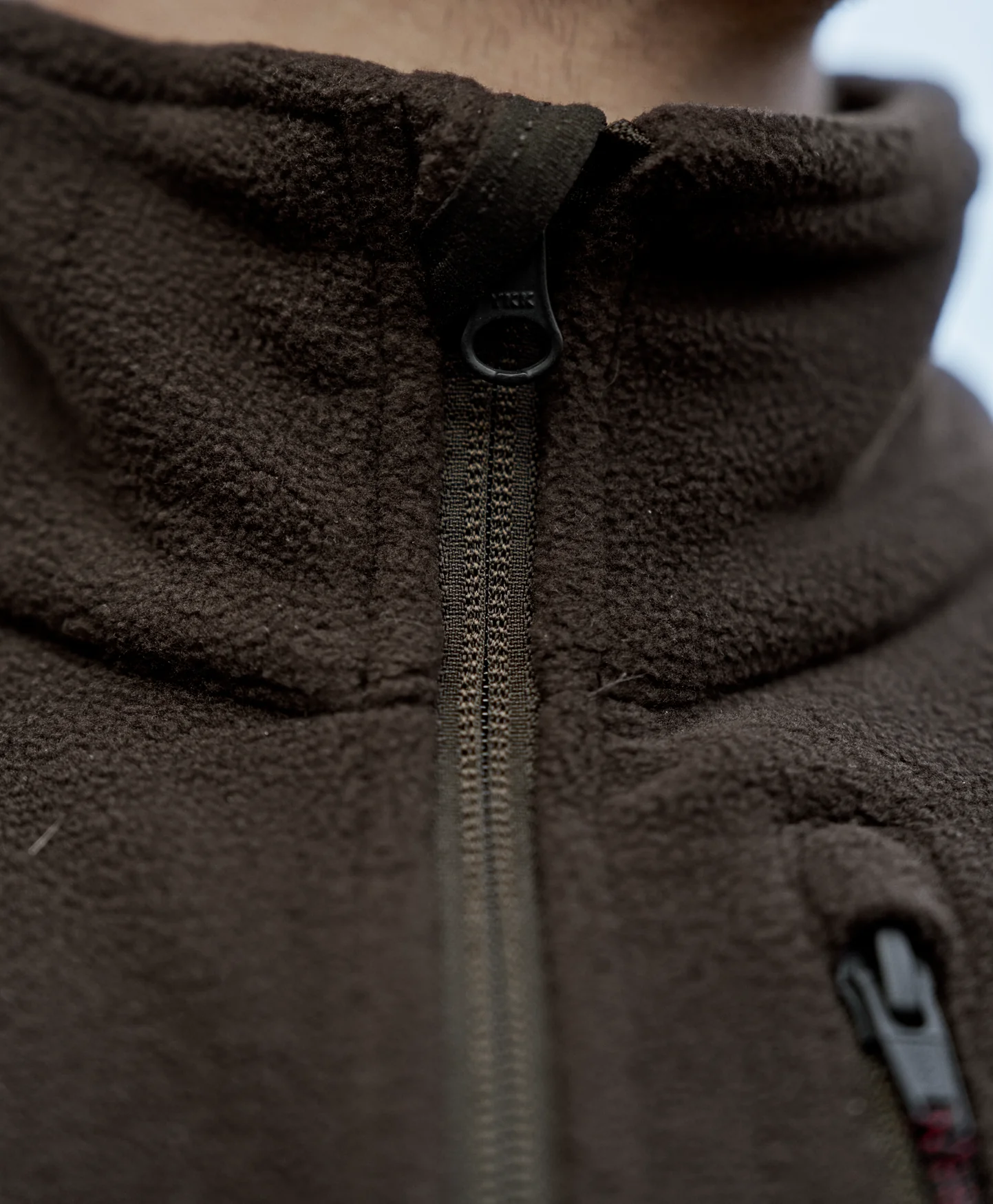 Harkila Aspire Womens Fleece Waistcoat - Shadow Brown - Image 4