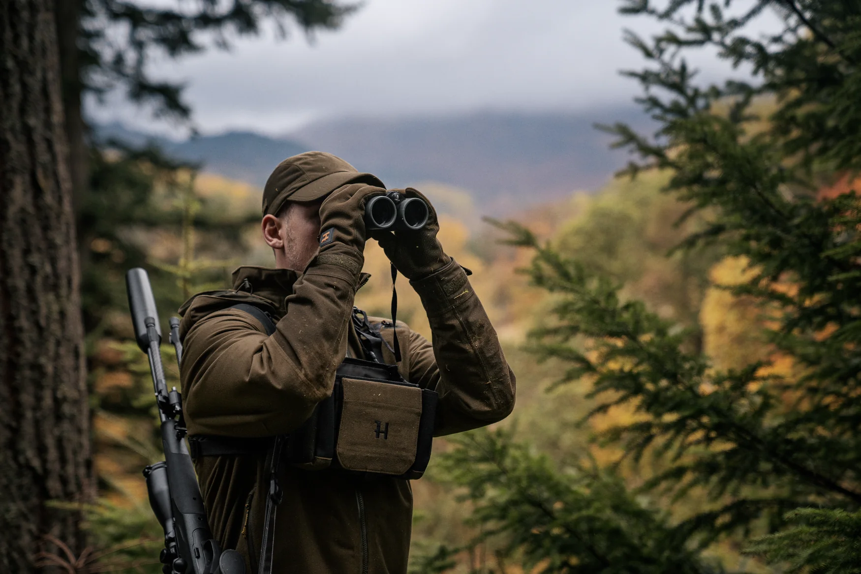 30% OFF Harkila Forest Hunter GTX Jacket - Green/Shadow Brown - Image 9