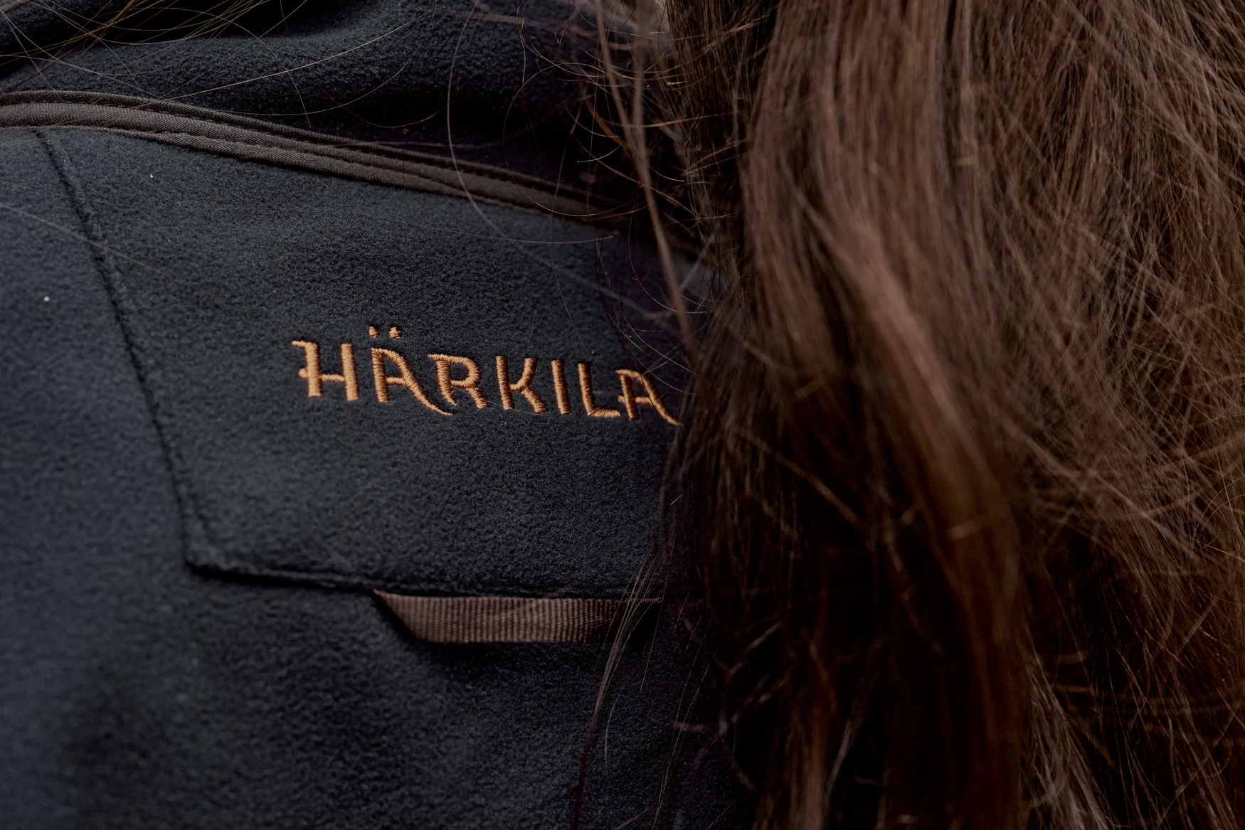 30% OFF Harkila Kamko Womens Fleece - Willow Green/Deep Well Purple - Image 5