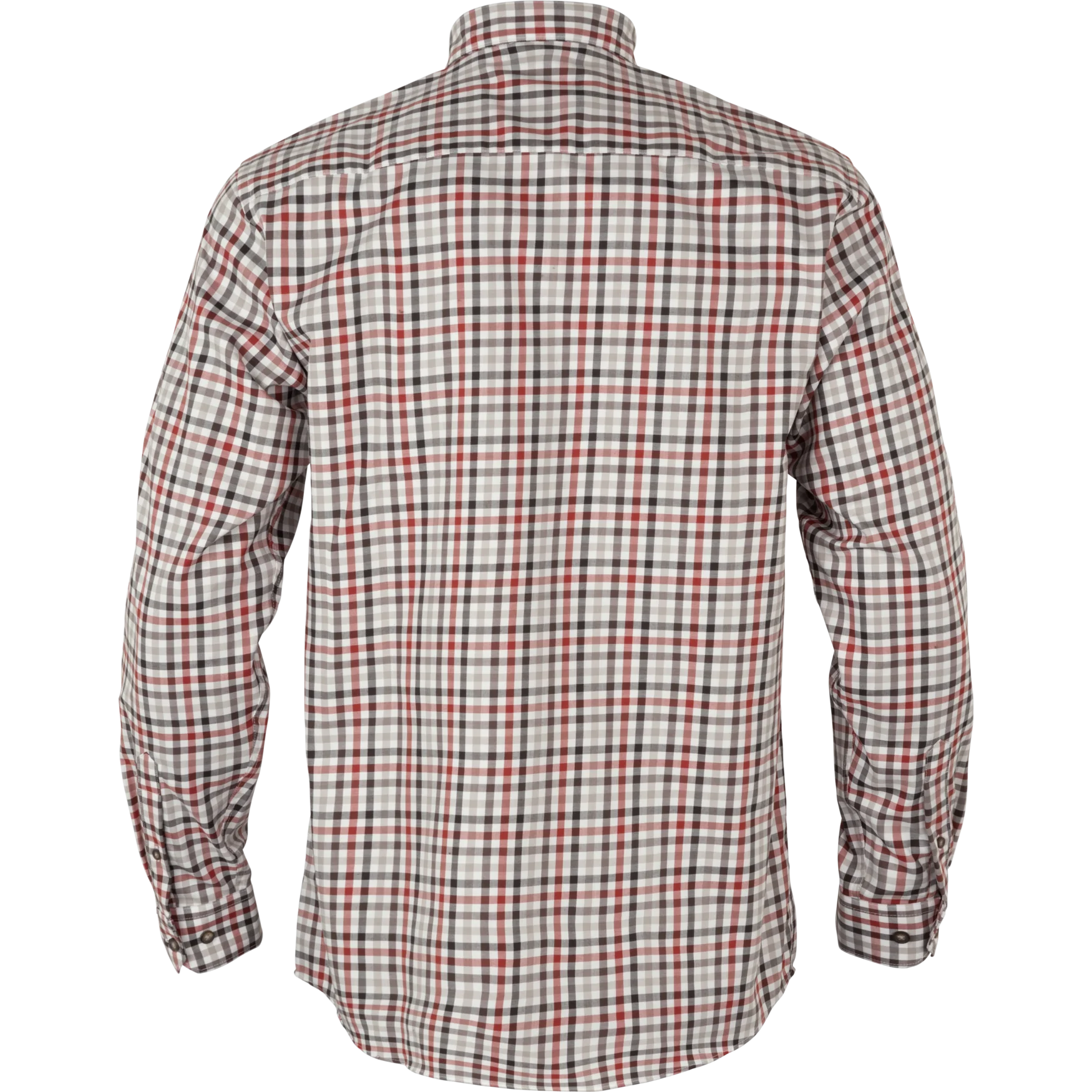 Harkila Milford Shirt - Bloodstone Red/White - Image 2