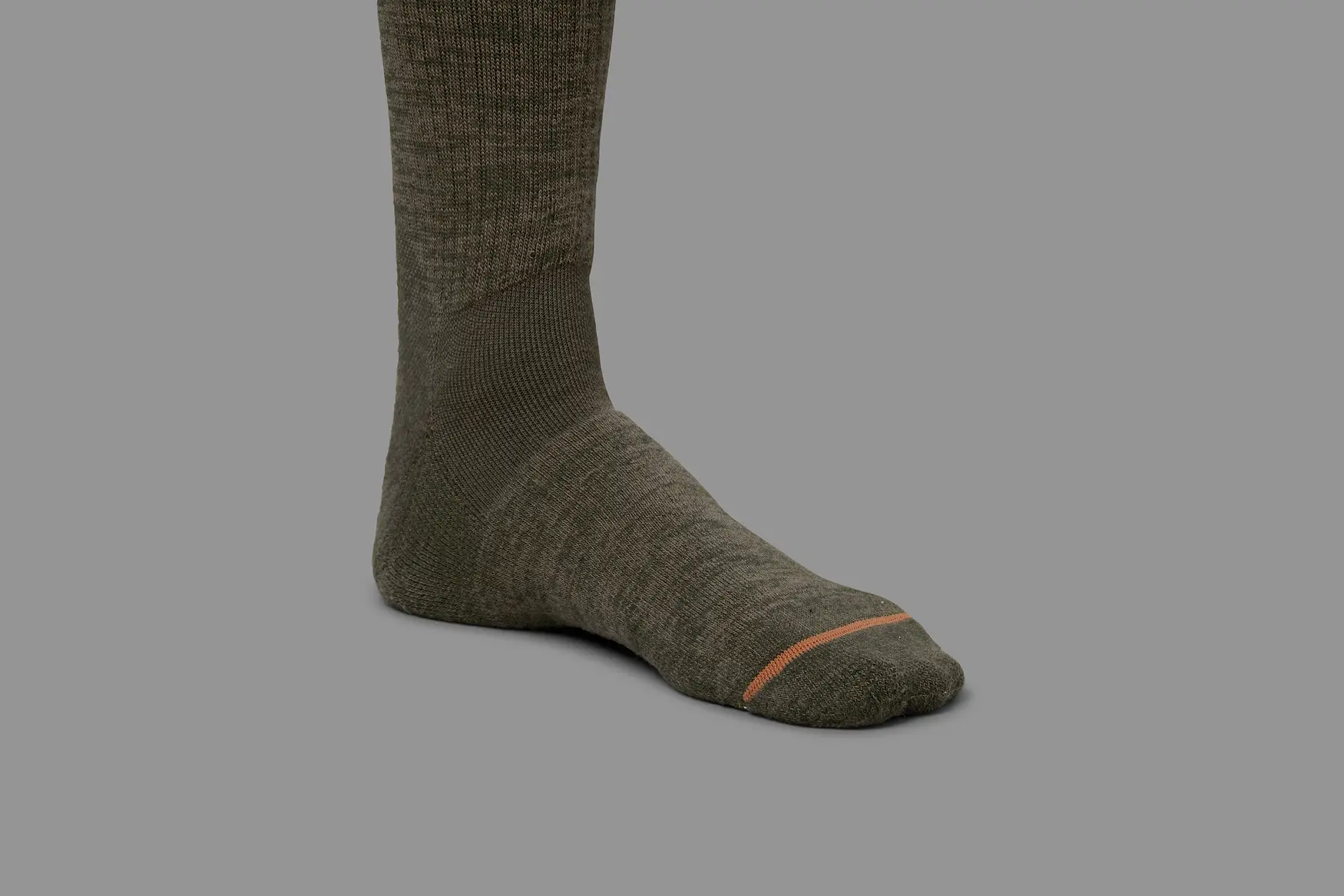 Harkila Pro Hunter 2.0 Short Socks - Willow Green/Shadow Brown - Image 3