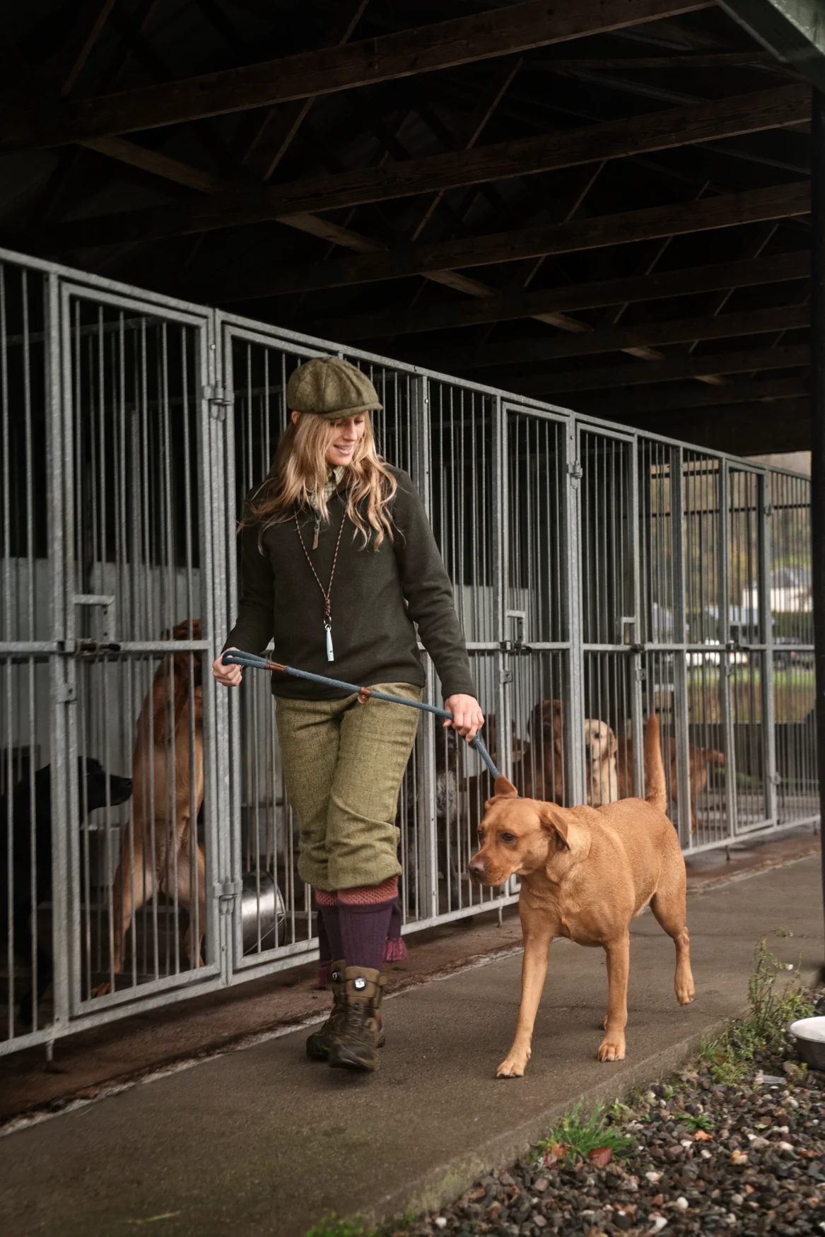 Harkila Sandhem Pro HSP Pullover Womens - Willow Green - Image 3