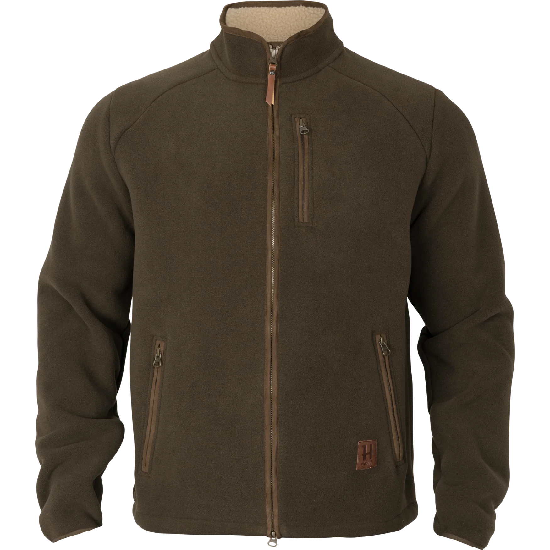 Harkila Sandhem Sherpa Fleece Jacket - Willow Green