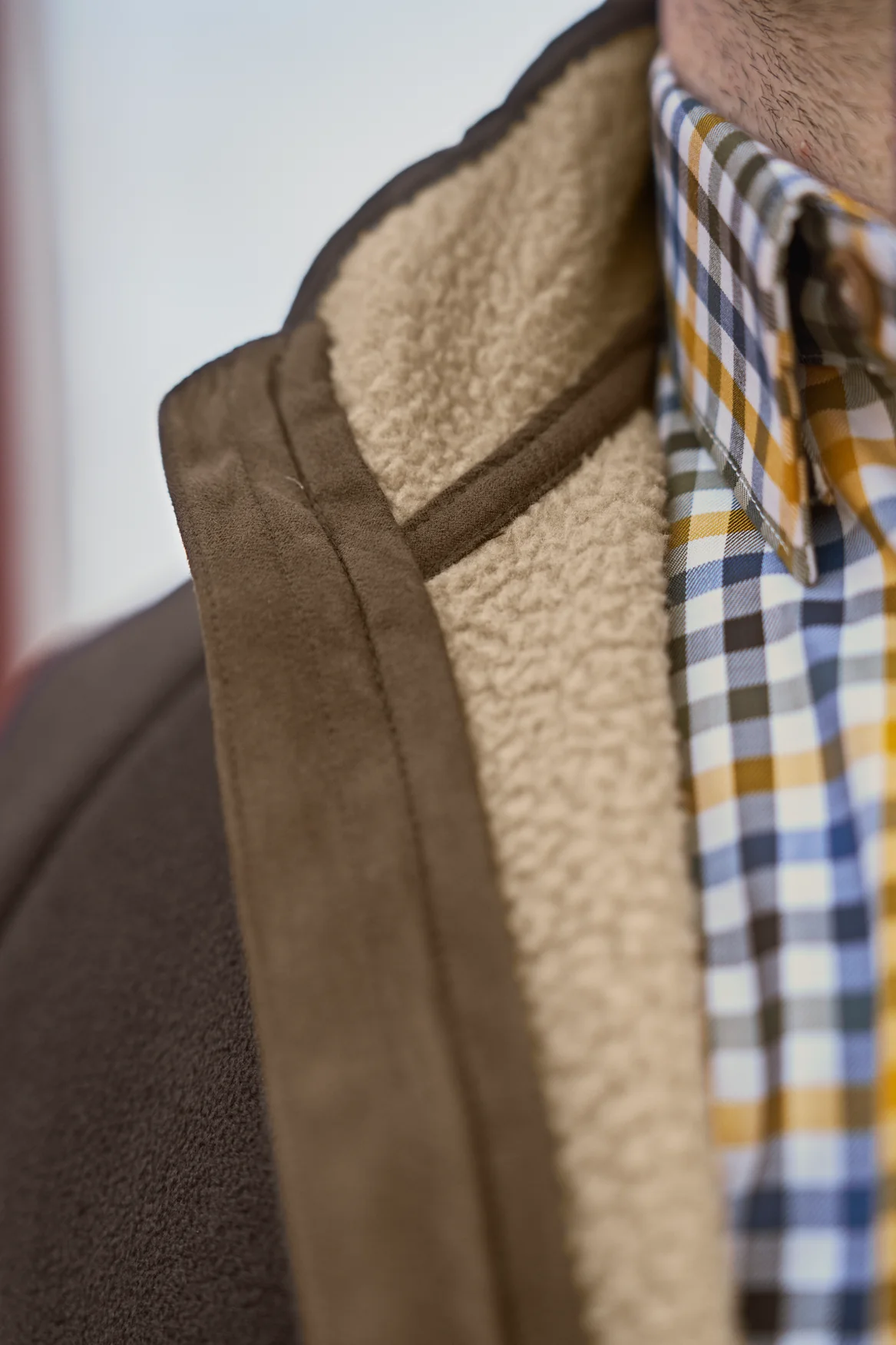 Harkila Sandhem Sherpa Fleece Jacket - Willow Green - Image 3