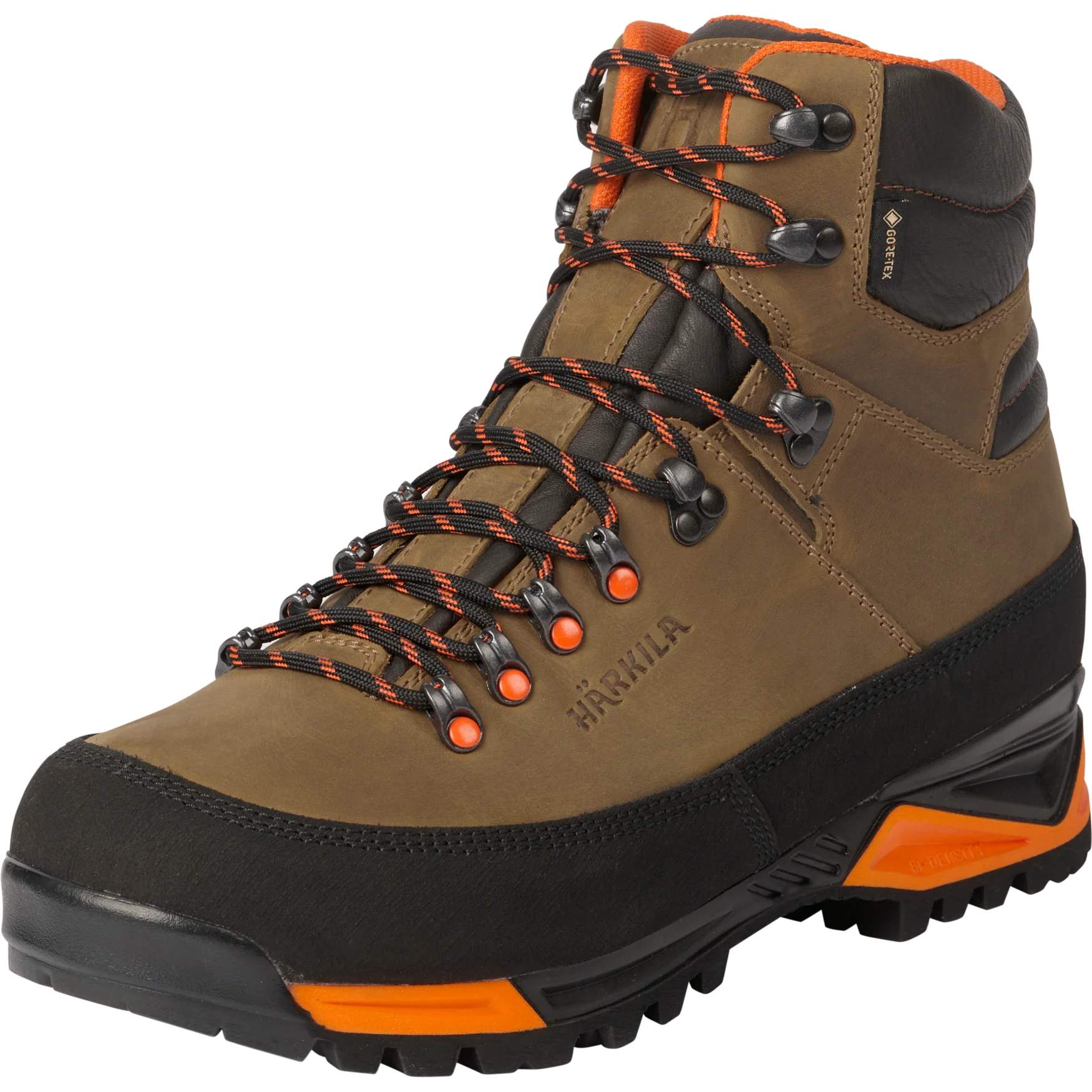 Harkila Saxnas GTX Orange Mid Brown/Orange Boots