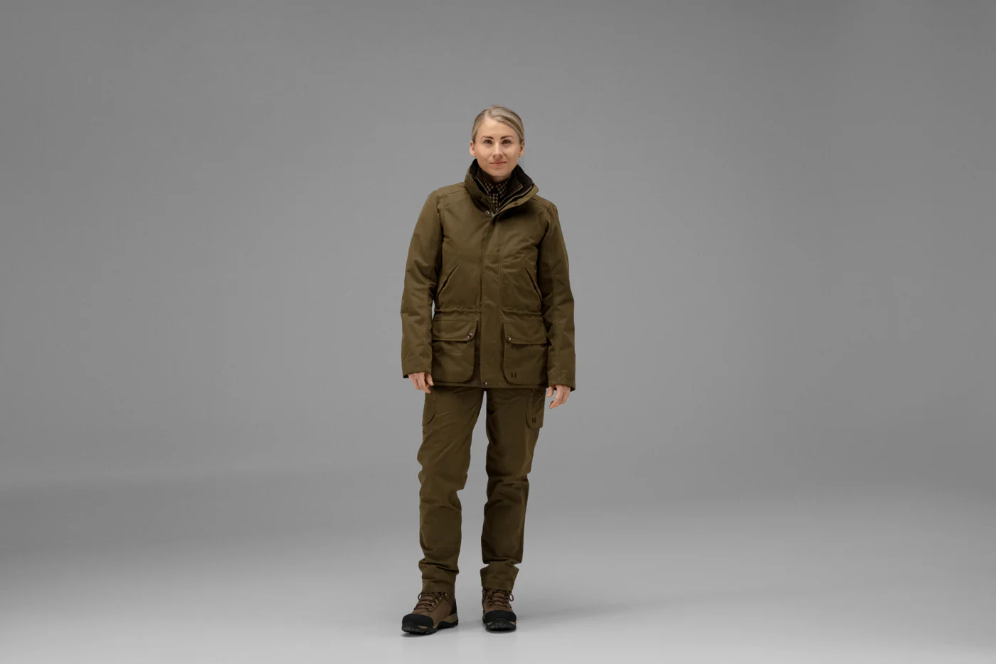 20% OFF Harkila Retrieve Jacket Womens - Warm Olive - Image 3
