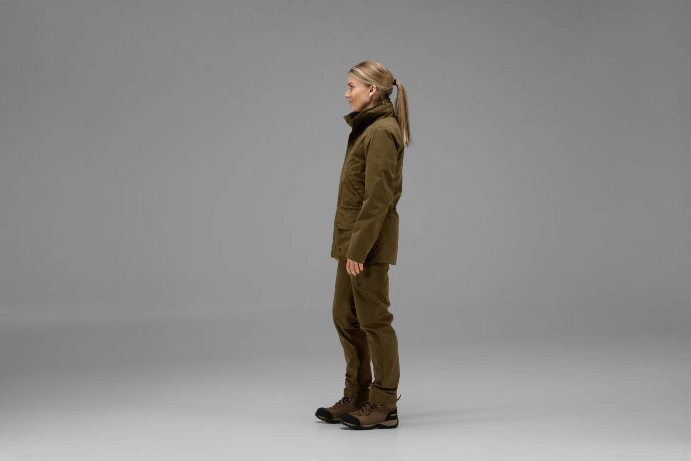 20% OFF Harkila Retrieve Jacket Womens - Warm Olive - Image 4