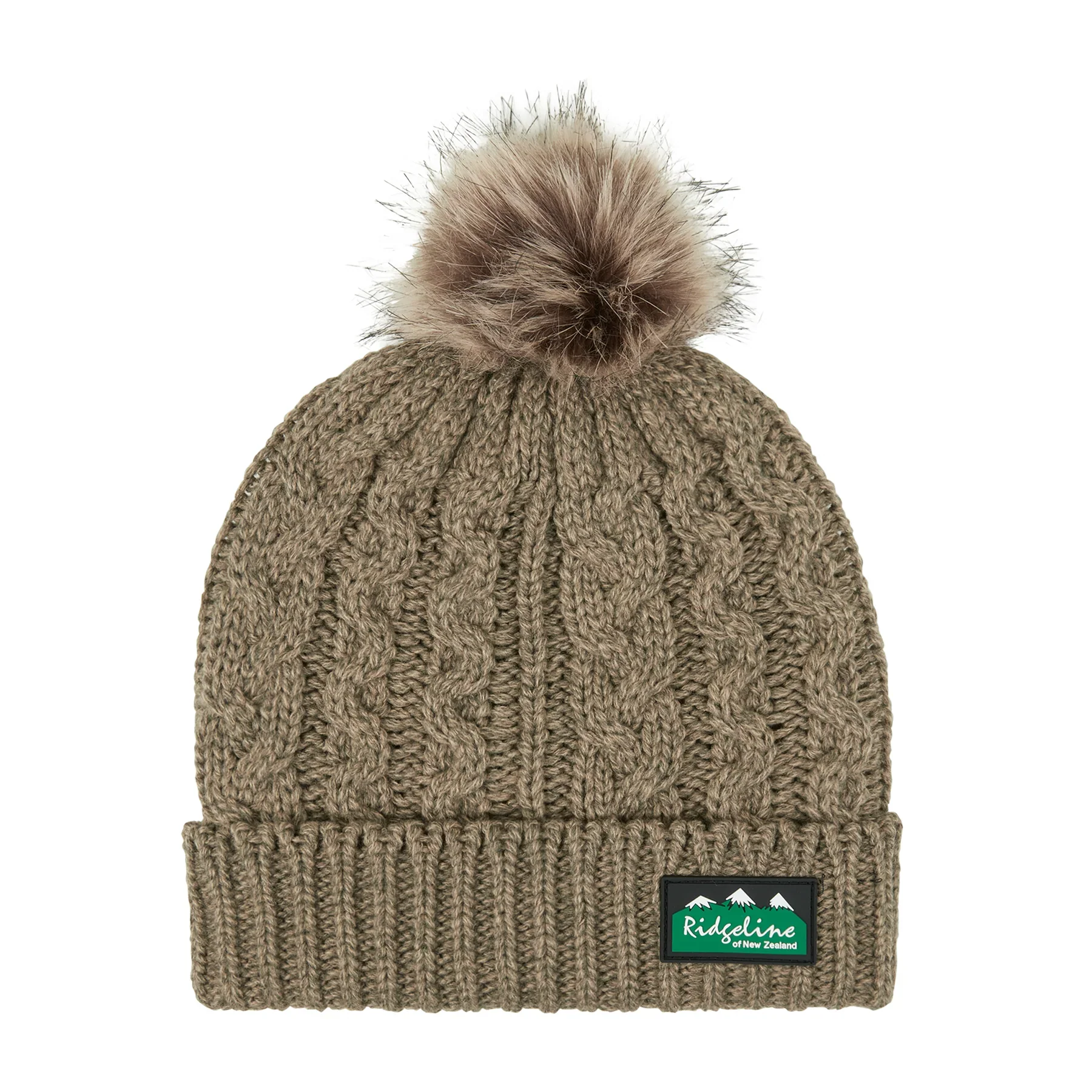 20% OFF Ridgeline Nordic Fleck Womens Bobble Hat - Teak