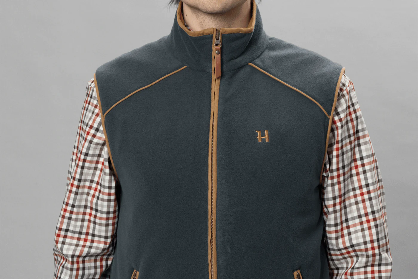 34% OFF Harkila Sandhem 200 Waistcoat - Dark Navy - Image 4