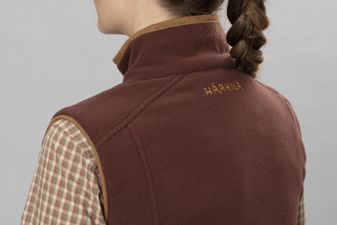 34% OFF Harkila Sandhem 200 Waistcoat Womens - Burgundy - Image 3