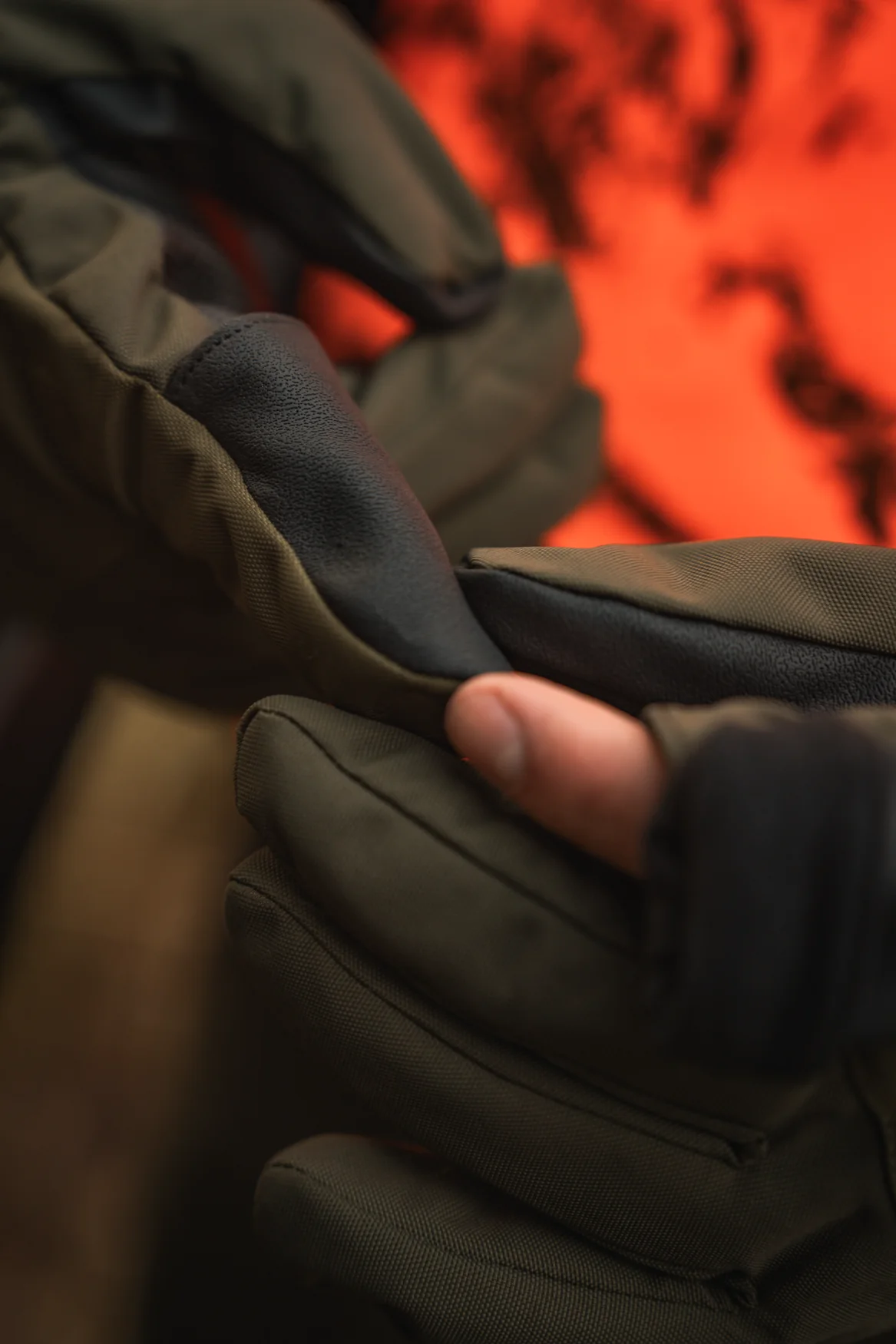 Seeland Trigger Fold-Back Gloves - Pine Green - Image 3