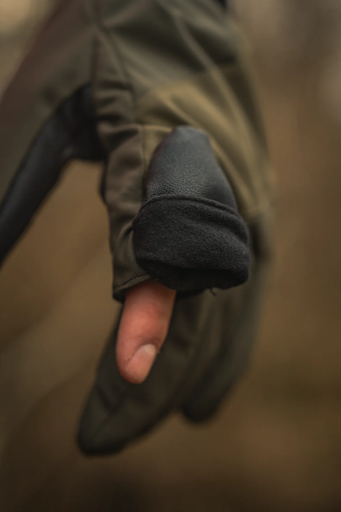 Seeland Trigger Fold-Back Gloves - Pine Green - Image 4