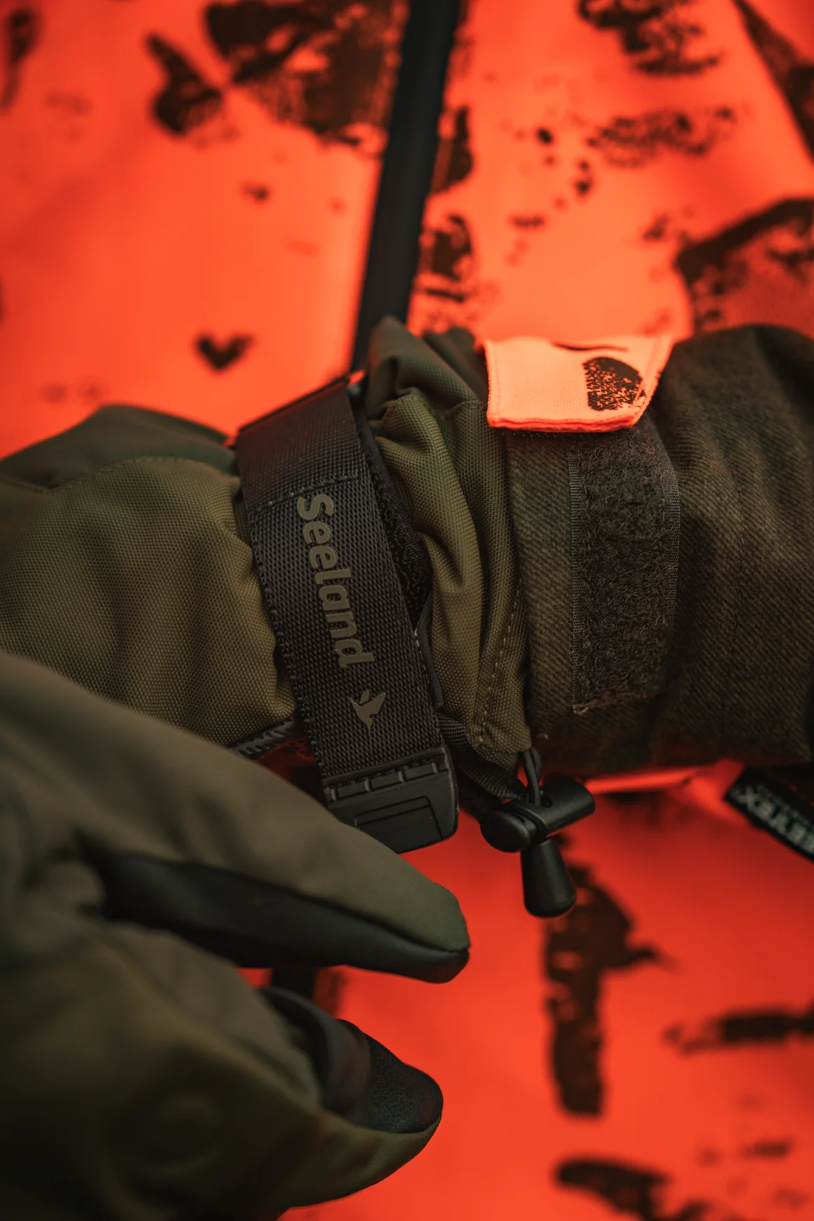 Seeland Trigger Fold-Back Gloves - Pine Green - Image 5